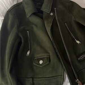 Zara Olive Green Outerwear